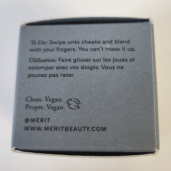 Merit Flush Balm Stockholm Cheek Color 0.31 oz New In Box - Picture 5 of 8
